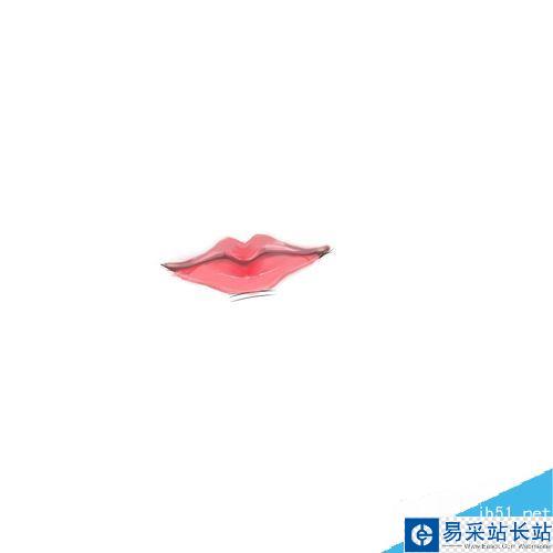 SAI怎么給嘴唇上色制造立體感?sai嘴唇上色教程