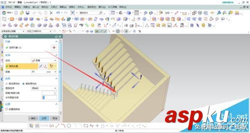 UG中怎么畫樓梯扶手? UG,樓梯