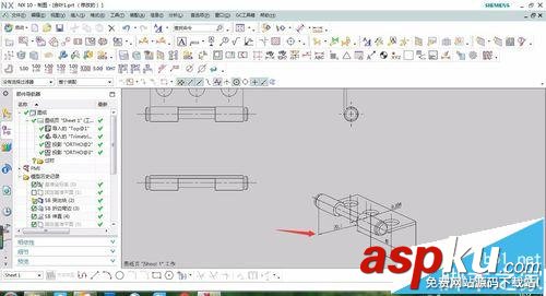 UG NX怎么實現工程圖字體替換和PMI標注? ug,pmi標注