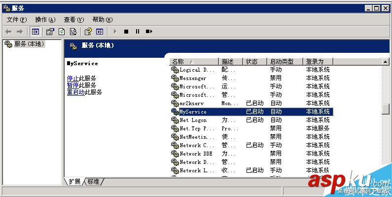 instsrv.exe,srvany.exe,windows服務
