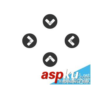 Axure RP8怎么制作上下左右制遙控器中的按鈕? Axure,按鈕