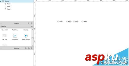 Axure RP 8中怎么制作復(fù)選框? Axure,復(fù)選框