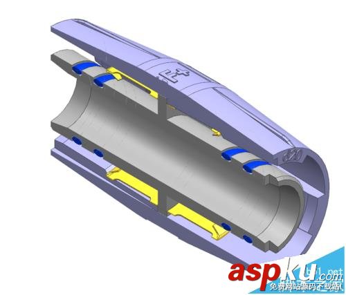 UG 9.0中怎么查看三維圖內部? UG,ug三維