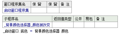 易語(yǔ)言,顏色選擇器,窗口,背景顏色