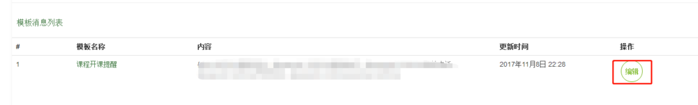 微信公眾號,模板,消息