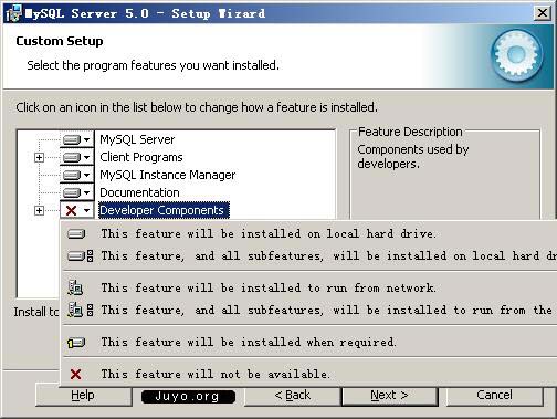MySQL5安裝圖解三