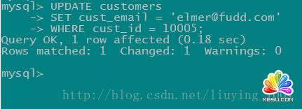 MySQL更新和刪除 武林網