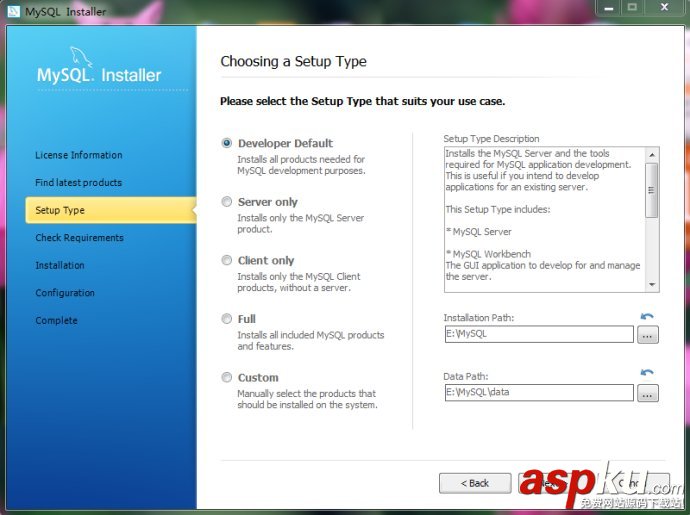 Windows下MySQL 5.6安裝及配置詳細圖解(大圖版) Windows,MySQL 5.6,MySQL安裝圖解