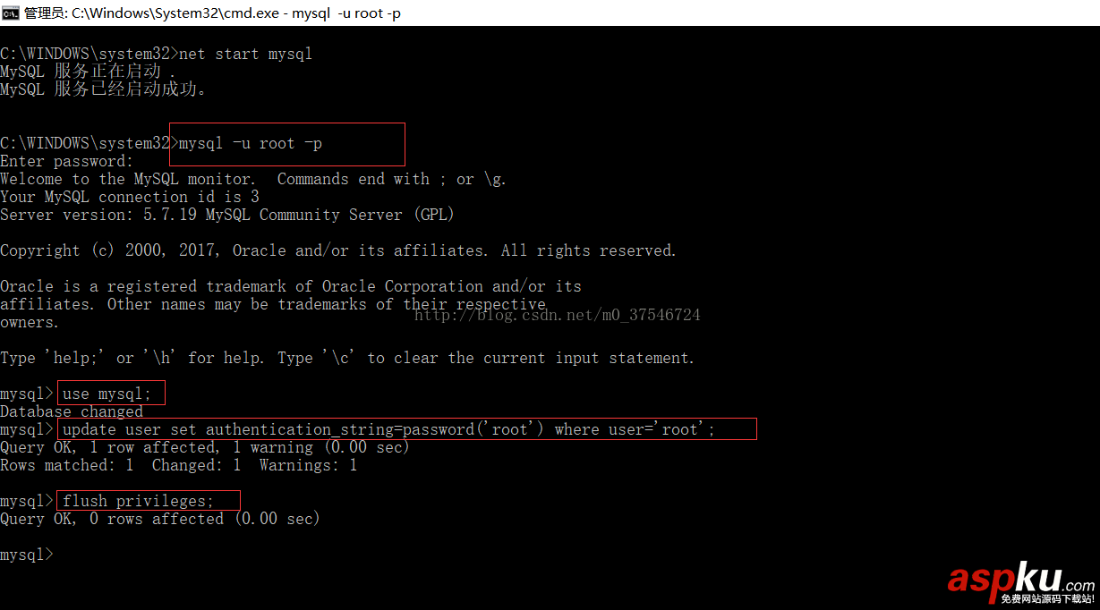 mysql5.7.19 解壓版安裝教程詳解(附送純凈破解中文版SQLYog) mysql,5.7.19,解壓版安裝