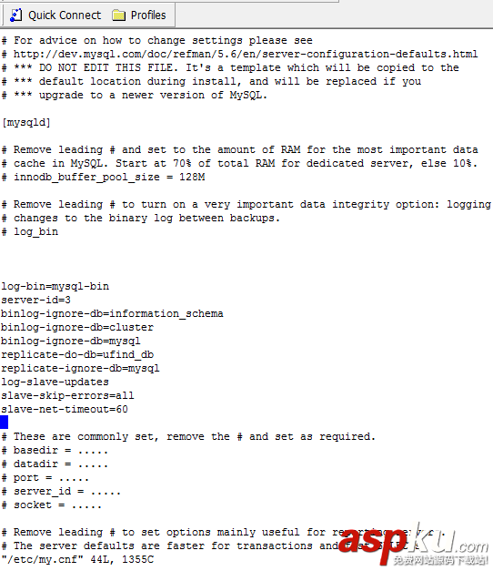 MySQL5.6 數據庫主從同步安裝與配置詳解(Master/Slave) mysql數據庫主從配置,mysql數據庫主從同步,mysql主從數據庫