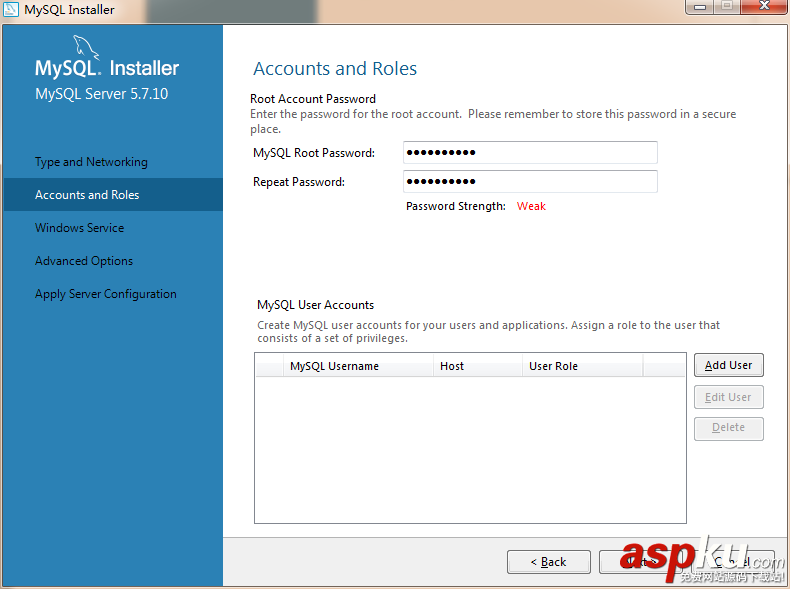 Windows server 2008 r2上安裝MySQL5.7.10步驟 Windows,server,2008,r2,mysql