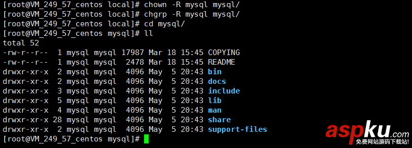 Linux下MySQL5.7.18二進制包安裝教程(無默認配置文件my_default.cnf) mysql5.7.18二進制包安裝,my.default.cnf