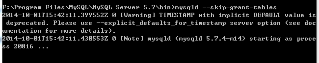 修改Mysql root密碼的方法 mysql,root,密碼,修改mysql,root密碼