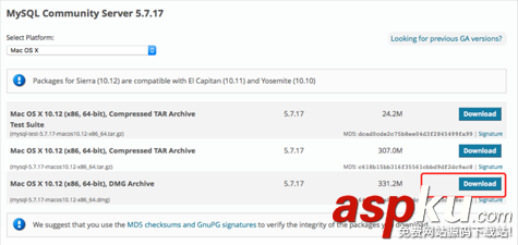 Mac下安裝mysql5.7 完整步驟(圖文詳解) mac安裝mysql步驟,Mac安裝mysql5.7,Mac安裝mysql