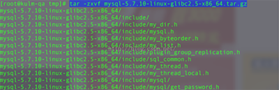 redhat7.1 安裝mysql 5.7.10步驟詳解(圖文詳解) redhat安裝mysql5.7
