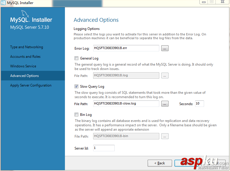 Windows server 2008 r2上安裝MySQL5.7.10步驟 Windows,server,2008,r2,mysql