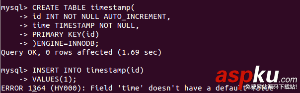 MySQL 5.6 中 TIMESTAMP有那些變化 MySQL 5.6 中 TIMESTAMP有那些變化