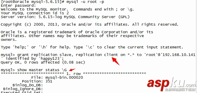 mysql5.6 主從復制同步詳細配置(圖文) mysql5.6,主從復制