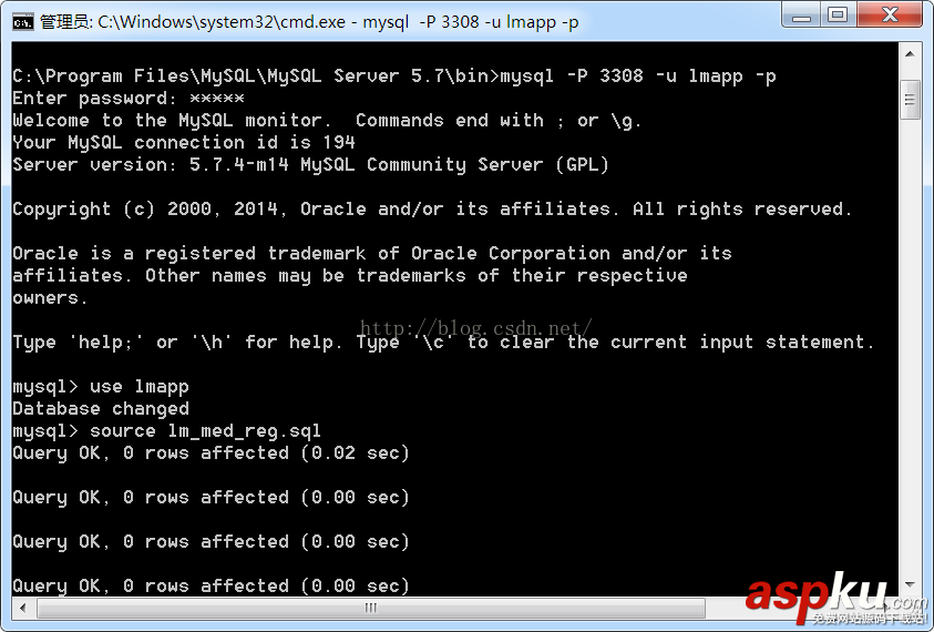 MySQL命令行導出導入數據庫實例詳解 MySQL,命令行導出導入數據庫,MySQL命令行導出導入數據庫實現,MySQL命令行數據庫