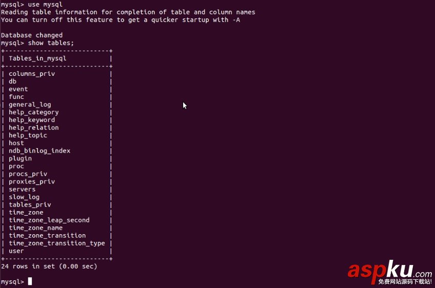 Ubuntu下mysql安裝和操作圖文教程 Ubuntu,mysql安裝,mysql安裝教程
