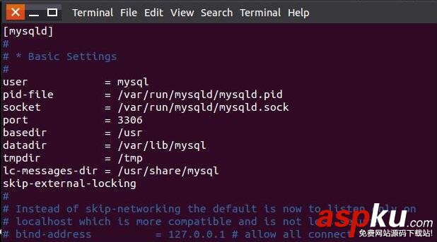 ubuntu 15.04下mysql開(kāi)放遠(yuǎn)程3306端口 mysql開(kāi)放遠(yuǎn)程3306端口,mysql開(kāi)放遠(yuǎn)程端口,mysql遠(yuǎn)程3306端口