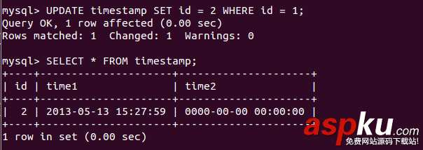 MySQL 5.6 中 TIMESTAMP有那些變化 MySQL 5.6 中 TIMESTAMP有那些變化