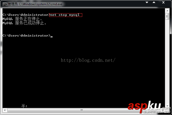 MySQL學習第四天 Windows 64位系統下使用MySQL MySQL,命令行,MySQL服務,Windows,64