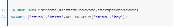 MySQL加密和解密實例詳解 MySQL,MySQL加密,MySQL解密