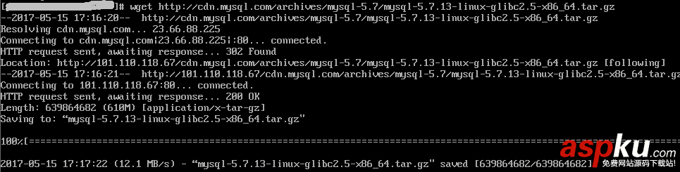 VMWare linux mysql 5.7.13安裝配置教程 VMWare,linux,mysql5.7.13