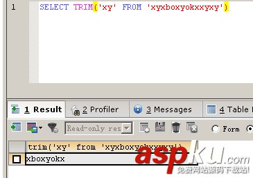 與MSSQL對比學(xué)習(xí)MYSQL的心得（六）--函數(shù)