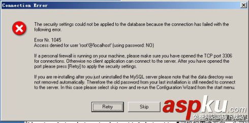 mysql Non-Transactional Database Only(只支持MyISAM) mysql,Non-Transactional,MyISAM