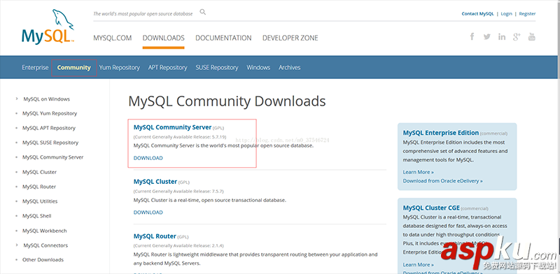 mysql5.7.19 解壓版安裝教程詳解(附送純凈破解中文版SQLYog) mysql,5.7.19,解壓版安裝