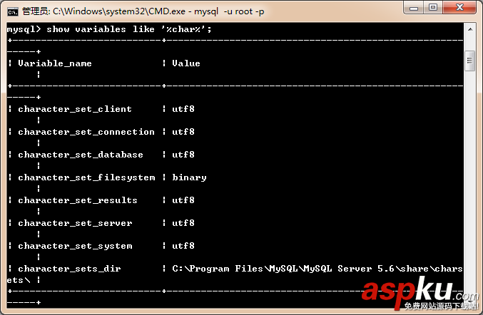 MySQL修改默認字符集編碼的方法 mysql修改默認字符集,mysql修改字符集編碼,mysql修改默認編碼
