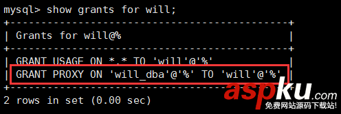 Mysql 5.7.18 利用MySQL proxies_priv實現類似用戶組管理 mysql5.7.18,MySQL,proxies_priv,用戶組