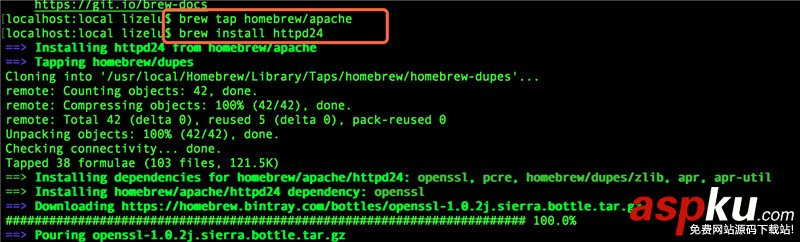 macOS Sierra安裝Apache2.4+PHP7.0+MySQL5.7.16 macOS,Sierra,Apache2.4,PHP7.0,MySQL5.7.16