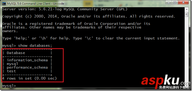 mysql 5.6.21 安裝與配置詳細步驟 mysql5.6.21,mysql5.6,mysql