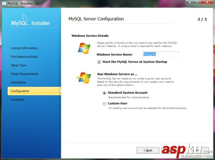Windows下MySQL 5.6安裝及配置詳細圖解(大圖版) Windows,MySQL 5.6,MySQL安裝圖解