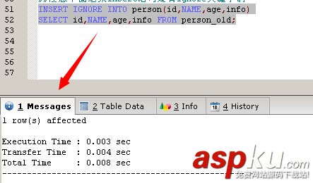 與MSSQL對比學習MYSQL的心得(八)--插入 更新 刪除 與MSSQL對比學習MYSQL的心得(八)--插入 更新 刪除