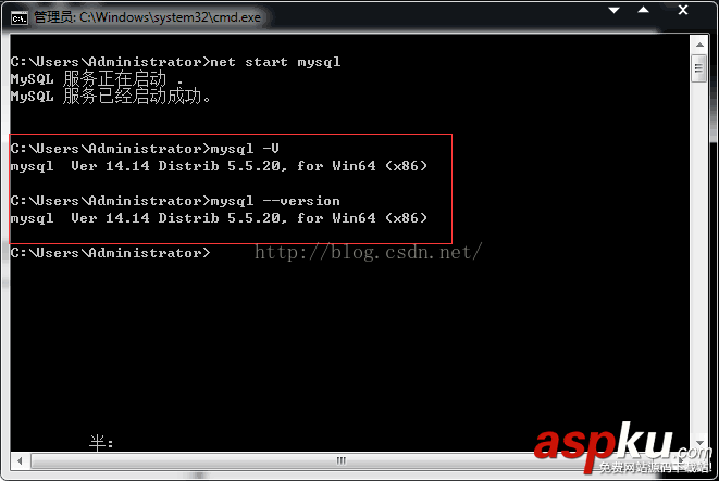 MySQL學習第四天 Windows 64位系統下使用MySQL MySQL,命令行,MySQL服務,Windows,64