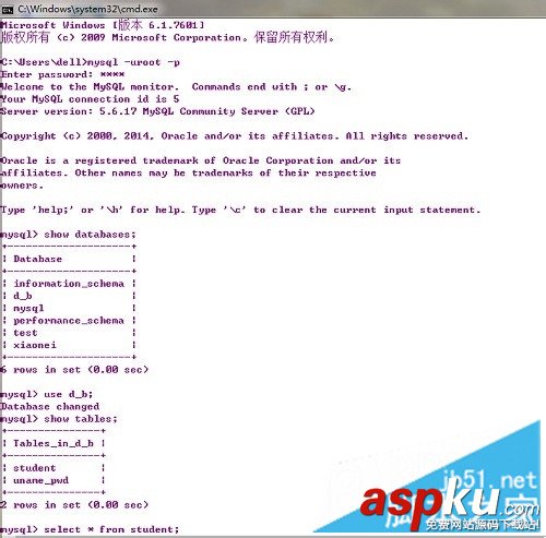 MySQL下載安裝、配置與使用教程詳細版(win7x64) MySQL下載,MySQL安裝,mysql配置