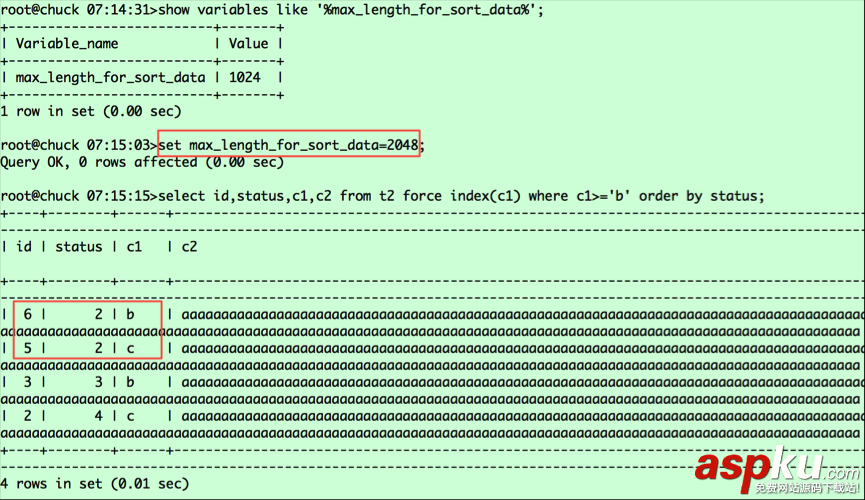 淺談MySQL排序原理與案例分析 MySQL,排序原理