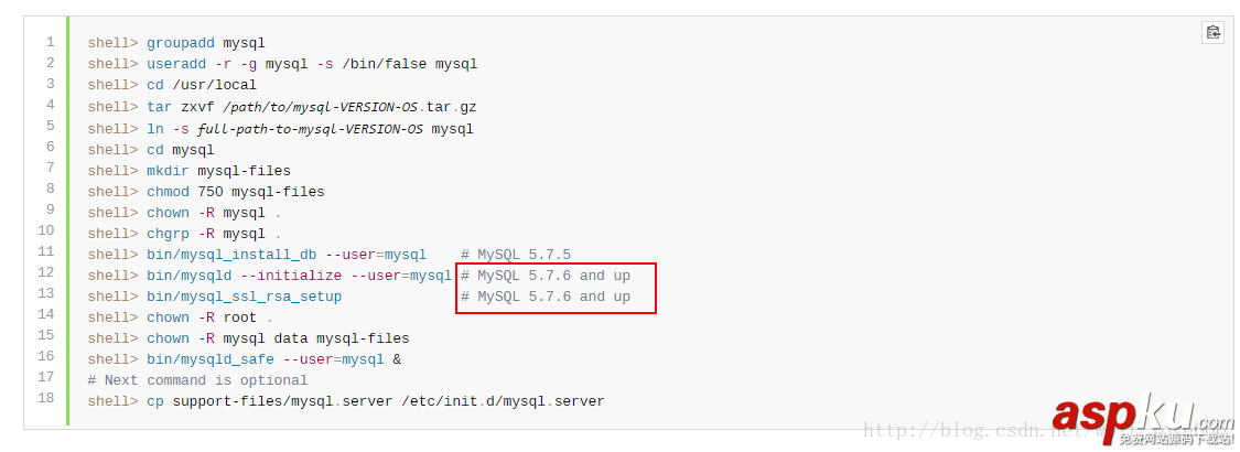 linux下mysql5.7.19(tar.gz)安裝圖文教程 mysql5.7.19tar.gz,mysql5.7.19,mysql5.7
