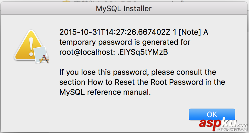 Mac下mysql 5.7.13 安裝配置方法圖文教程 Mac,mysql5.7.13,mysql5.7