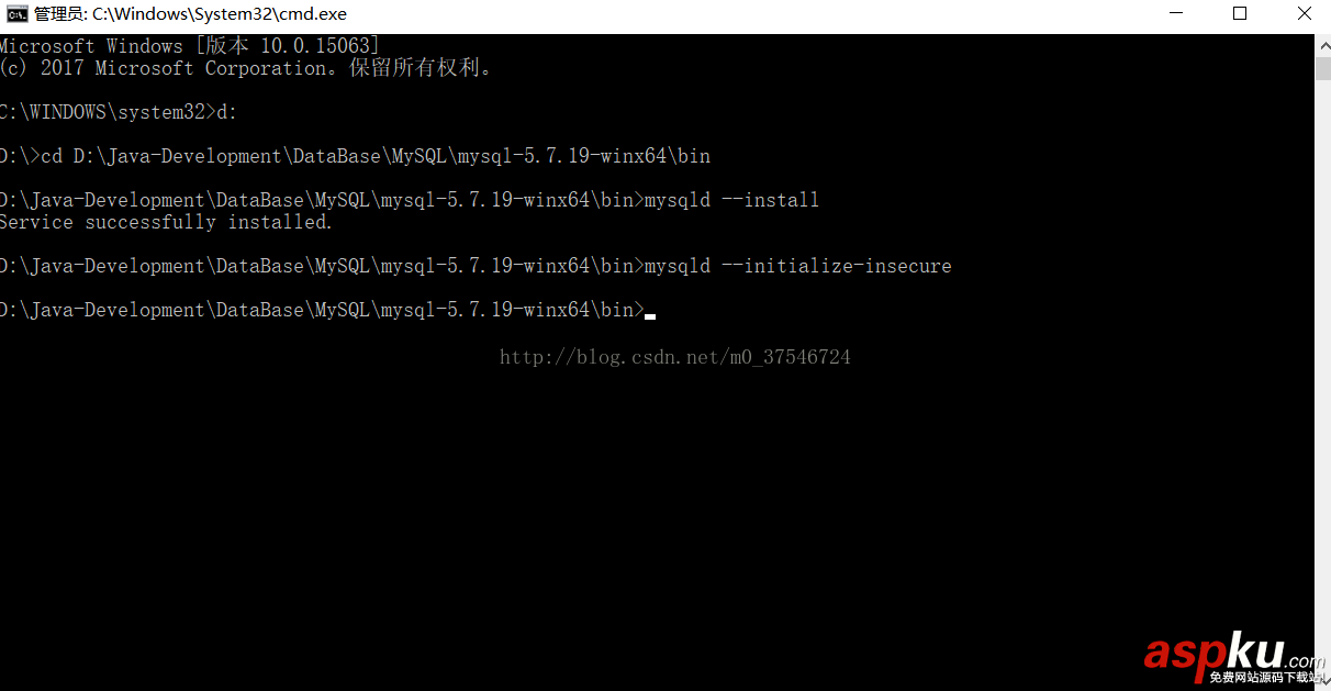 mysql5.7.19 解壓版安裝教程詳解(附送純凈破解中文版SQLYog) mysql,5.7.19,解壓版安裝