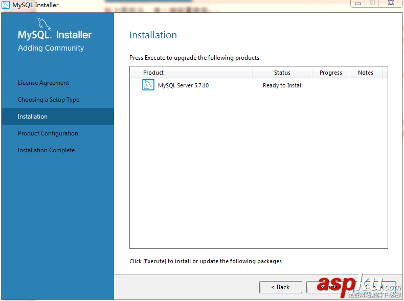 Windows server 2008 r2上安裝MySQL5.7.10步驟 Windows,server,2008,r2,mysql