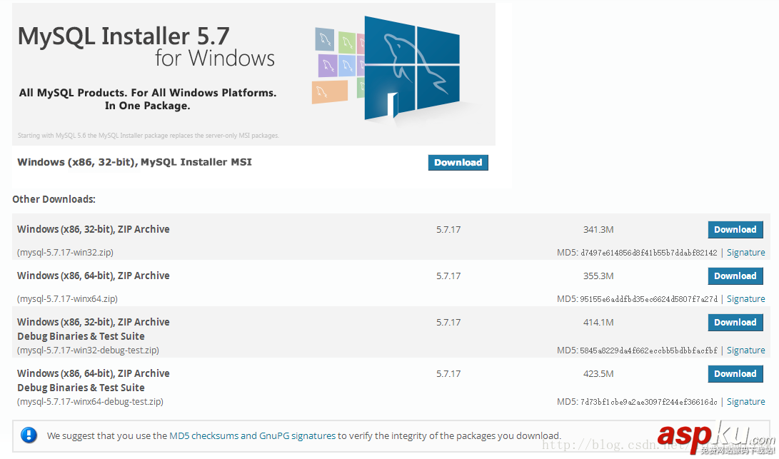 Win 8或以上系統下MySQL最新版5.7.17(64bit ZIP綠色版)安裝部署教程 win8,mysql5.7.17,mysql5.7