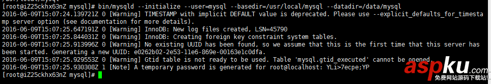 mysql 5.7.13 安裝配置方法圖文教程(linux) mysql5.7.13,mysql5.7,linux