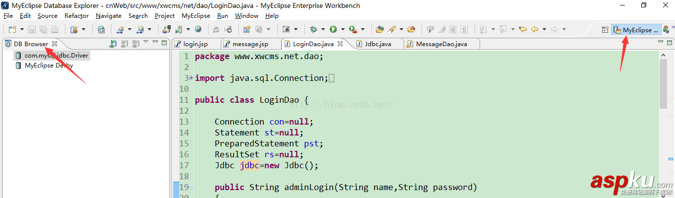 MyEclipse連接MySQL數據庫圖文教程 MyEclipse連接MySQL數據庫,MyEclipse連接MySQL,MyEclipse連接數據庫