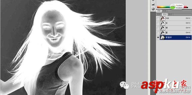 教你如何用通道來快速摳圖的方法 通道,摳圖