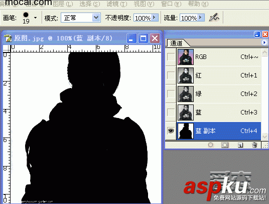 Photoshop,通道摳圖,教程